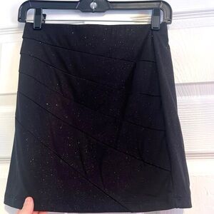 Sparkly Mini Skirt - L
